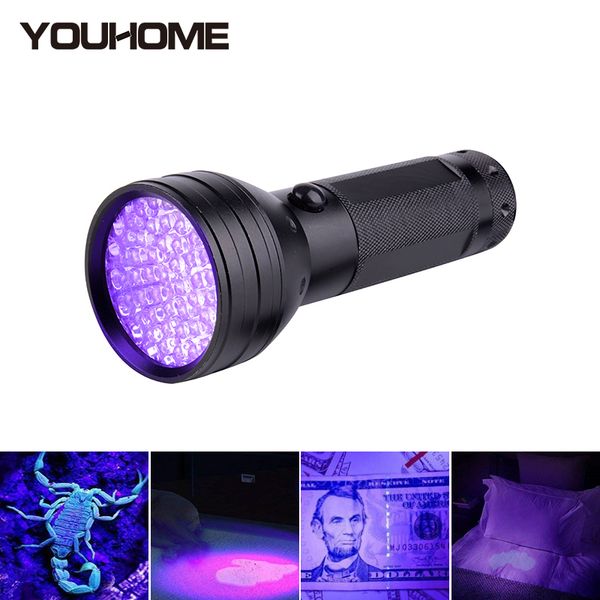 395nm Led Uv Ultraviolet Torch Uv Detection 3xaa Battery Used For Pet Urine Stains Detector Scorpion Ing
