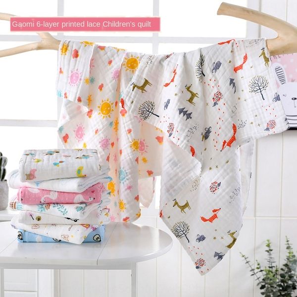 gahee baoding tengmei cotton gauze 110*110 children's quilt baby soft absorbent blanket baoding towel bath toweltengmei cotton gauze 11
gahee baoding tengmei cotton gauze 110*110 children's quilt baby soft absorbent blanket baoding towel bath toweltengmei cotton gauze 11