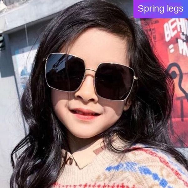 metal children's sun square 2020 new baby boy girl's sun ocean sunglasses sunglasses spring legs, Blue
metal children's sun square 2020 new baby boy girl's sun ocean sunglasses sunglasses spring legs, Blue