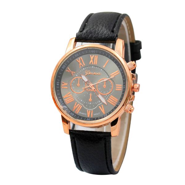 geneva leather pu quartz alloy dial watches men women fashion casual roma mens watch casual dress rose gold wrist watches, Slivery;brown
geneva leather pu quartz alloy dial watches men women fashion casual roma mens watch casual dress rose gold wrist watches, Slivery;brown