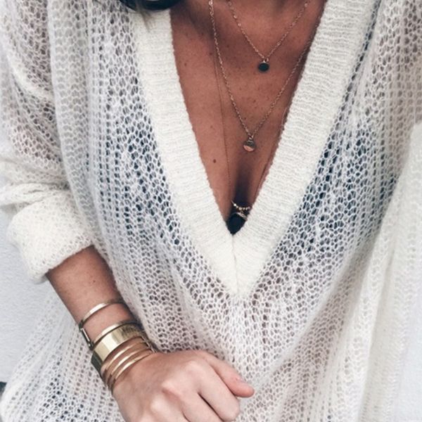 women's sweaters 2021 large size 5xl women pullover autumn winter female long sleeve v-neck knitted plus soft knitwear, White;black
women's sweaters 2021 large size 5xl women pullover autumn winter female long sleeve v-neck knitted plus soft knitwear, White;black