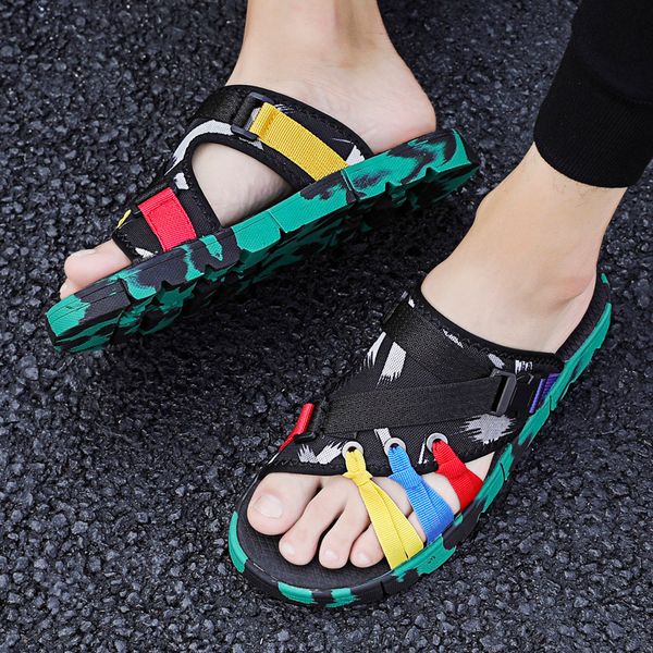 slippers men summer fashion couple flip-flops comfortable footwear casual shoes sapatos masculino, Black
slippers men summer fashion couple flip-flops comfortable footwear casual shoes sapatos masculino, Black
