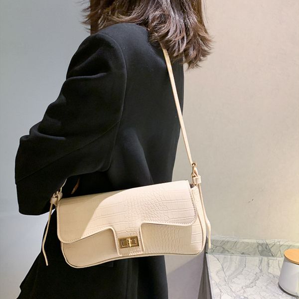 retro crocodile pattern chain armpit bag pu leather shoulder bag leisure baguette advanced crossbody simple lady handbag
retro crocodile pattern chain armpit bag pu leather shoulder bag leisure baguette advanced crossbody simple lady handbag