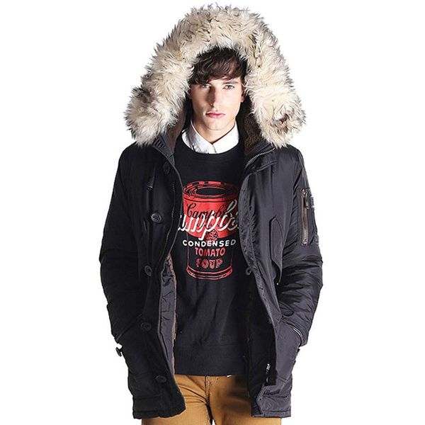 winter 2020 new men's warm down jacket european and american fashion thickened coat youth hooded wool cotton jacket, Black
winter 2020 new men's warm down jacket european and american fashion thickened coat youth hooded wool cotton jacket, Black