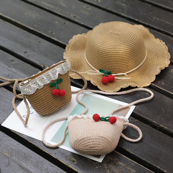 children's straw summer girl fisherman sunscreen baby sunscreen korean girl fisherman hat small bag set baby hat mz8003, Blue;gray
children's straw summer girl fisherman sunscreen baby sunscreen korean girl fisherman hat small bag set baby hat mz8003, Blue;gray