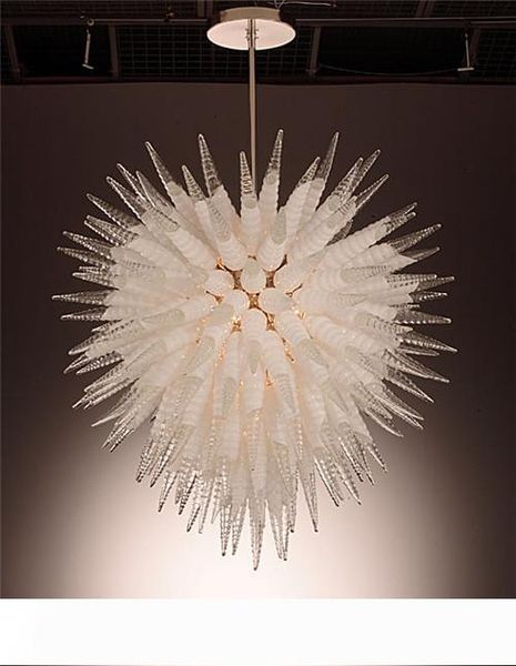 contemporary frosted white blown glass chandelier light unique designer european style art crystal chandelier for bedroom decoration
contemporary frosted white blown glass chandelier light unique designer european style art crystal chandelier for bedroom decoration