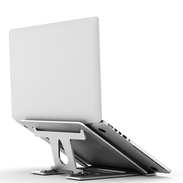 foldable adjustable stand for lappc aluminum solid computer - ventilated platform 
foldable adjustable stand for lappc aluminum solid computer - ventilated platform