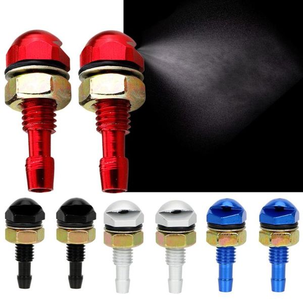 2pcs set universal car vehicle front windshield washer sprayer nozzle aluminium alloy black red blue silver
2pcs set universal car vehicle front windshield washer sprayer nozzle aluminium alloy black red blue silver