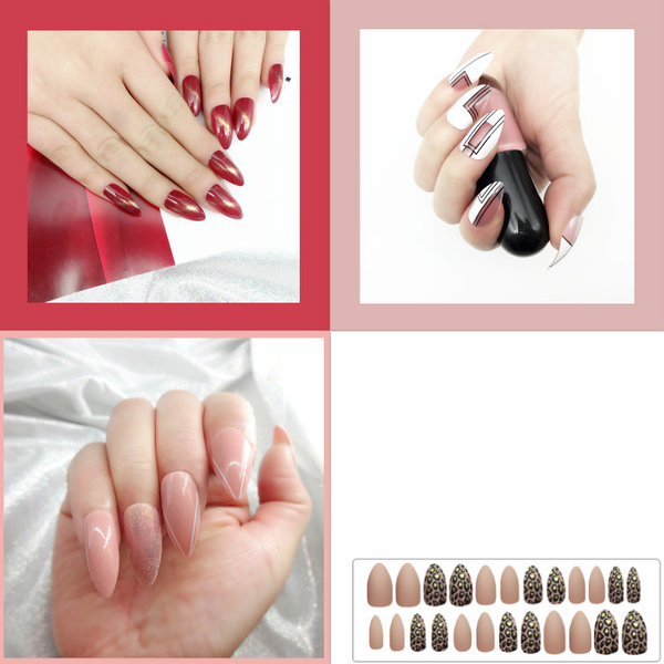 false nails 24 sheet/set fashion fake finger dip almond special sequins metal art design colorful wearable manicure jm-a001-0055, Red;gold
false nails 24 sheet/set fashion fake finger dip almond special sequins metal art design colorful wearable manicure jm-a001-0055, Red;gold
