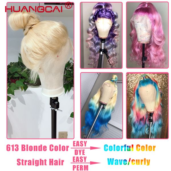 Glueless #613 Blonde Lace Front Human Hair Wig Pre Plucked Brazilian 13*4 Lace Wigs With Baby Hair 613 Blonde Remy Straight Wig, Natural color
Glueless #613 Blonde Lace Front Human Hair Wig Pre Plucked Brazilian 13*4 Lace Wigs With Baby Hair 613 Blonde Remy Straight Wig, Natural color