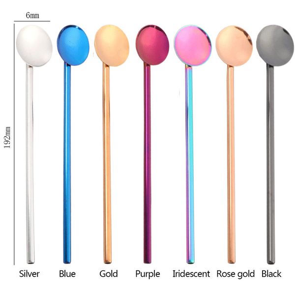factory dropshipping 304 stainless steel straw spoon colorful titanium plated straw spoon coffee stirring spoon tableware straw t3903 
factory dropshipping 304 stainless steel straw spoon colorful titanium plated straw spoon coffee stirring spoon tableware straw t3903