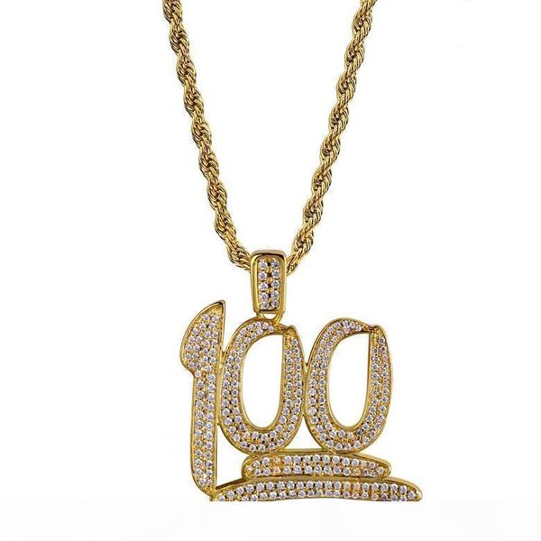 zircon necklace jewelry 2019 new fashion exquisite 18k gold plated 100 score number hip hop men women pendant necklace wholesale ln079, Silver
zircon necklace jewelry 2019 new fashion exquisite 18k gold plated 100 score number hip hop men women pendant necklace wholesale ln079, Silver