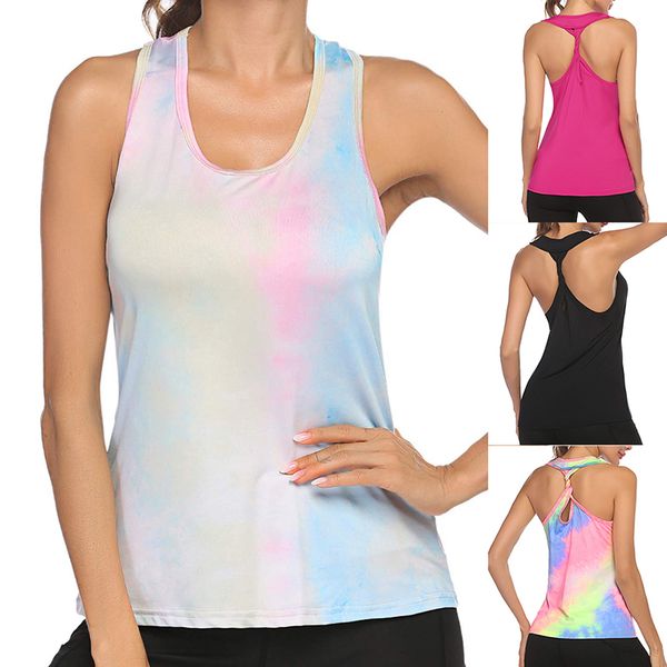 women workout vest loose fit racerback tank backless vest running tank, Black;blue
women workout vest loose fit racerback tank backless vest running tank, Black;blue