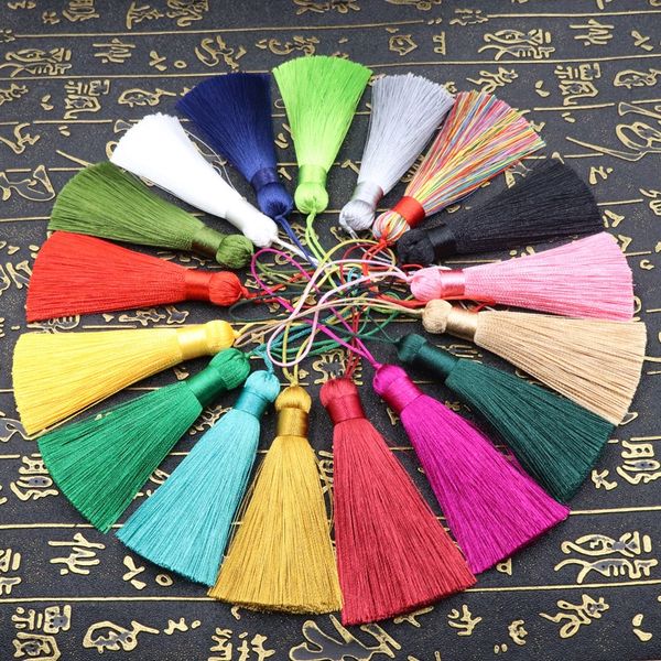 qqrxa 8cm short fat anti-wrinkle vertical ice silk small sling clothing bookmark tassel suspender bookmark clothing hairpin tassel spike 23, Silver
qqrxa 8cm short fat anti-wrinkle vertical ice silk small sling clothing bookmark tassel suspender bookmark clothing hairpin tassel spike 23, Silver