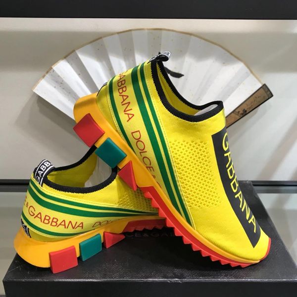 2019u new mesh socks casual letter sports flat round head a pedal men's low shoes original box delivery 38-44, Black
2019u new mesh socks casual letter sports flat round head a pedal men's low shoes original box delivery 38-44, Black