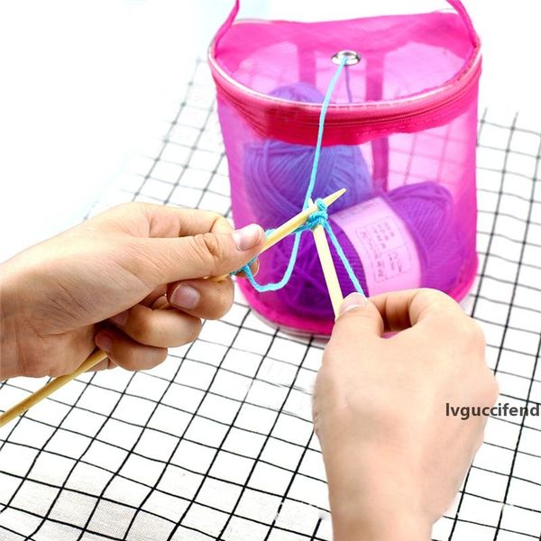 mesh sewing kit bag diy hand weaving tools organizer hollow diy hand weaving yarn bag crochet thread storage mesh holder lz0606
mesh sewing kit bag diy hand weaving tools organizer hollow diy hand weaving yarn bag crochet thread storage mesh holder lz0606