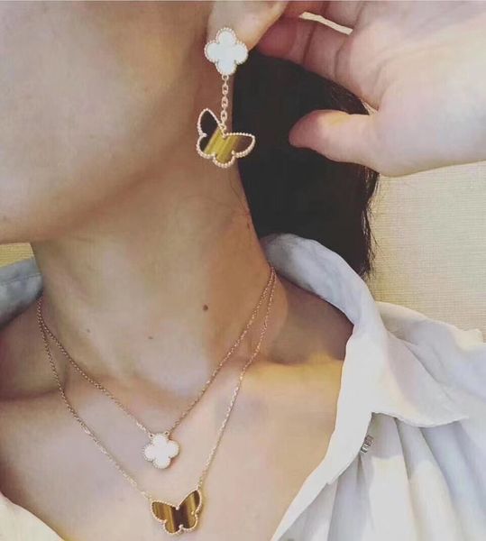 designer necklaces s925 sterling silver 18k natural tiger eye stone butterfly necklace exquisite gifts for women 
designer necklaces s925 sterling silver 18k natural tiger eye stone butterfly necklace exquisite gifts for women