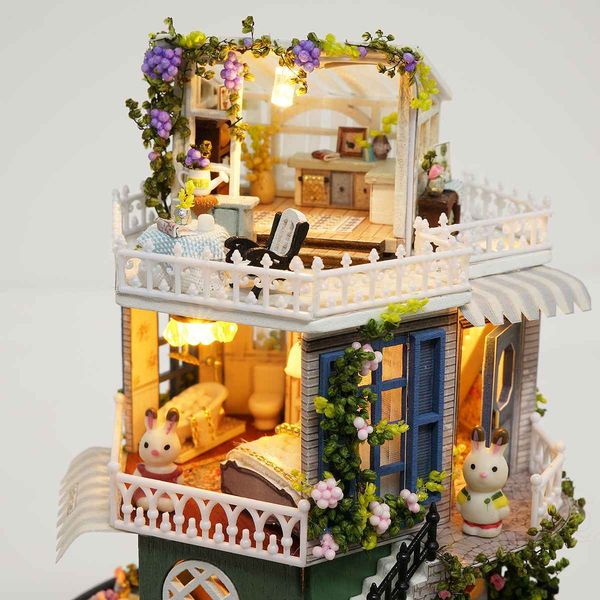 cute room diy dollhouse miniature model doll house furnitures rotate music box with dust cover gift toys for children mx200414
cute room diy dollhouse miniature model doll house furnitures rotate music box with dust cover gift toys for children mx200414