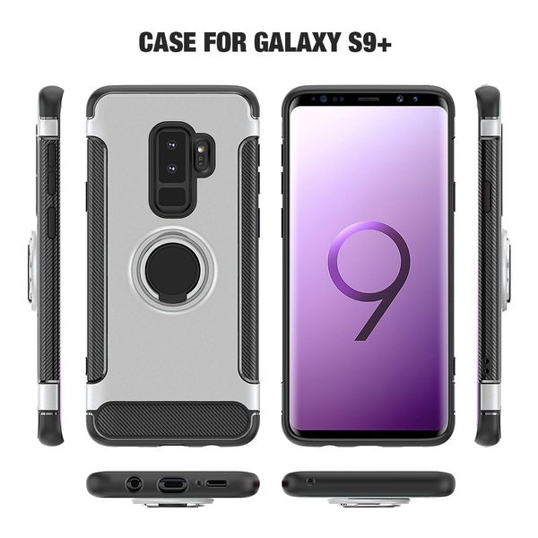 dual layer pc tpu cover for samsung s9+ 360 ring smart phone case hybrid armor case with shockproof
dual layer pc tpu cover for samsung s9+ 360 ring smart phone case hybrid armor case with shockproof