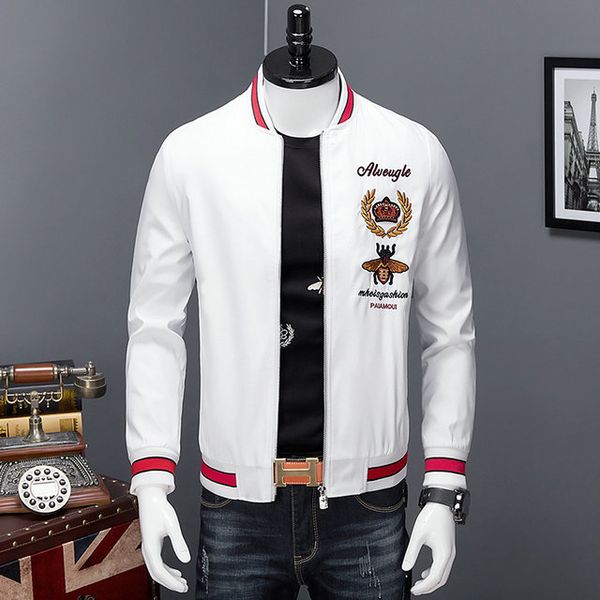 бренд роскошных мужчин куртка воротник стойка bomber jacket мужчины марка вышивка blouson homme осень пальто мужчины пальто m-3xl, Black;brown
бренд роскошных мужчин куртка воротник стойка bomber jacket мужчины марка вышивка blouson homme осень пальто мужчины пальто m-3xl, Black;brown