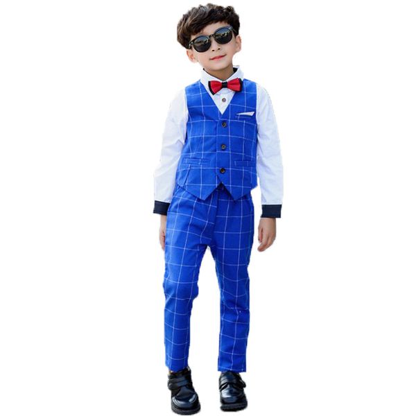 gentleman children wedding formal dresses brand kids 2pcs vest+pants boys clothing sets toddler birthday party wear tuxedo suits, White
gentleman children wedding formal dresses brand kids 2pcs vest+pants boys clothing sets toddler birthday party wear tuxedo suits, White