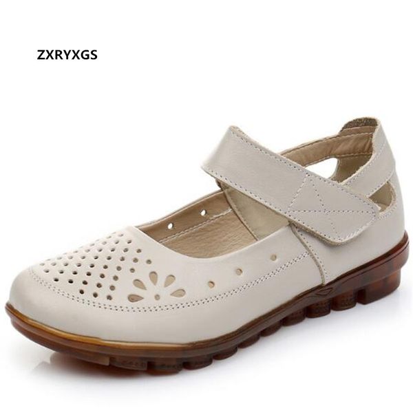 new spring summer breathable genuine leather shoes sandals women flat shoes soft comfortable mom casual, Black
new spring summer breathable genuine leather shoes sandals women flat shoes soft comfortable mom casual, Black