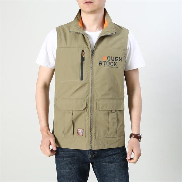 outdoor vest men's autumn thin quick-drying sports leisure multi-pocket vest mountaineering travel trend loose tooling, Black;white
outdoor vest men's autumn thin quick-drying sports leisure multi-pocket vest mountaineering travel trend loose tooling, Black;white