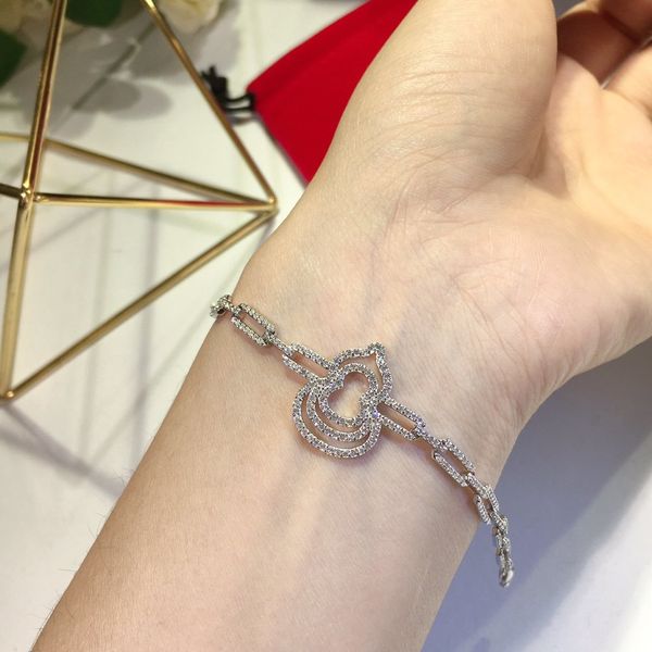 designer bracelets 925 sterling silver 18k calabash bracelet show women's unique charm exquisite gift for women, Golden;silver
designer bracelets 925 sterling silver 18k calabash bracelet show women's unique charm exquisite gift for women, Golden;silver