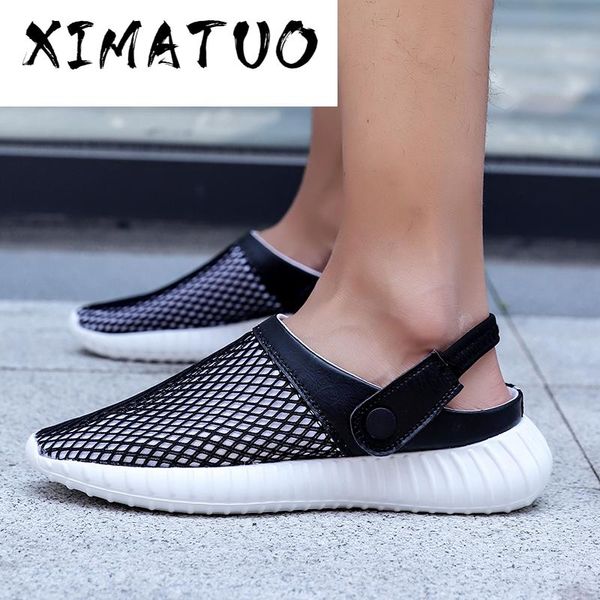 summer new men's crocse mesh sandals dropshipping beach slippers for male shoes big size garden men sandals, Black
summer new men's crocse mesh sandals dropshipping beach slippers for male shoes big size garden men sandals, Black