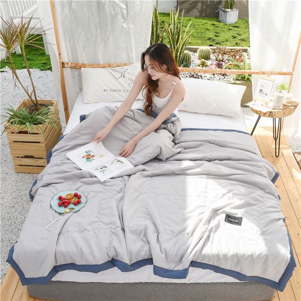 summer air condition blanket for sofa bed travel plane blankets for student dorm bedspread bedding coverlet baby bedspread