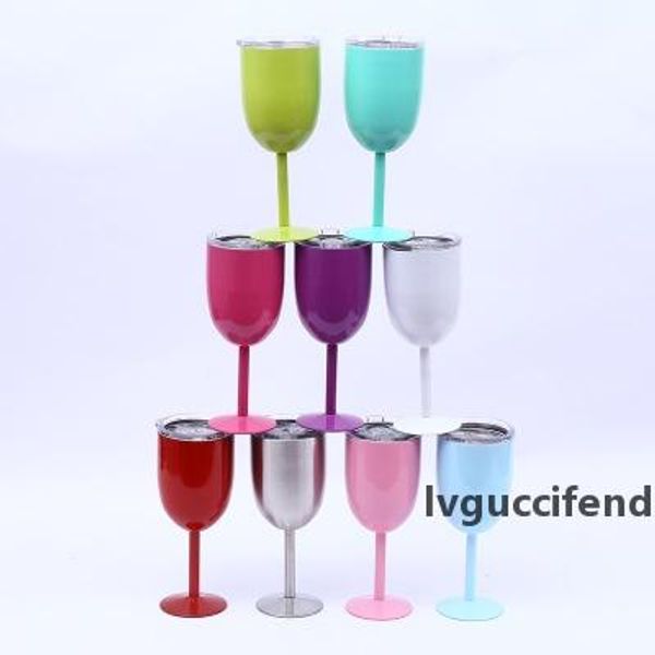 10oz wine glasses cup stainless steel double vacuum insulation mug with lid double layer goblet cocktail mug cup xmas decoration 9 colors
10oz wine glasses cup stainless steel double vacuum insulation mug with lid double layer goblet cocktail mug cup xmas decoration 9 colors