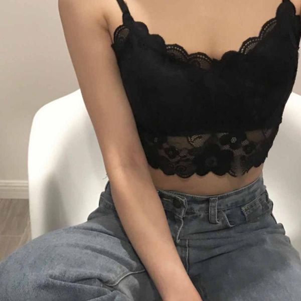 fashion women lace strap wrapped chest shirt new underwear lace camisole, Black;white
fashion women lace strap wrapped chest shirt new underwear lace camisole, Black;white