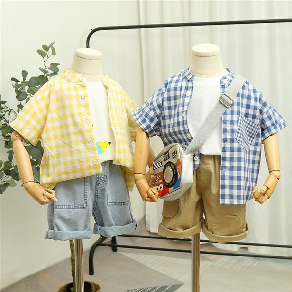 new 2020 all-match fashion small plaid sticker pocket sticker shirt washable cotton handsome shirt, White;black
new 2020 all-match fashion small plaid sticker pocket sticker shirt washable cotton handsome shirt, White;black