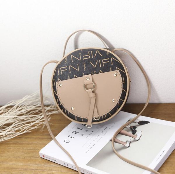 new women's bag fashionable contrast color retro small round bag casual versatile one shoulder messenger handbag
new women's bag fashionable contrast color retro small round bag casual versatile one shoulder messenger handbag