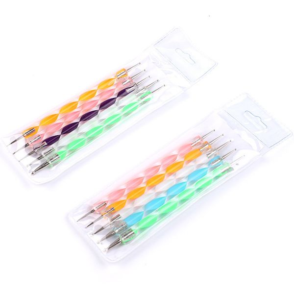5pcs/pack professional nail art tool 2 ways swirl marbleizing steel dotting pen wholesale dotting tools, Silver
5pcs/pack professional nail art tool 2 ways swirl marbleizing steel dotting pen wholesale dotting tools, Silver
