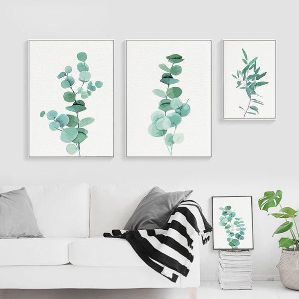 watercolor eucalyptus green plant wall art canvas poster nordic style print painting modern minimalist picture home decor
watercolor eucalyptus green plant wall art canvas poster nordic style print painting modern minimalist picture home decor