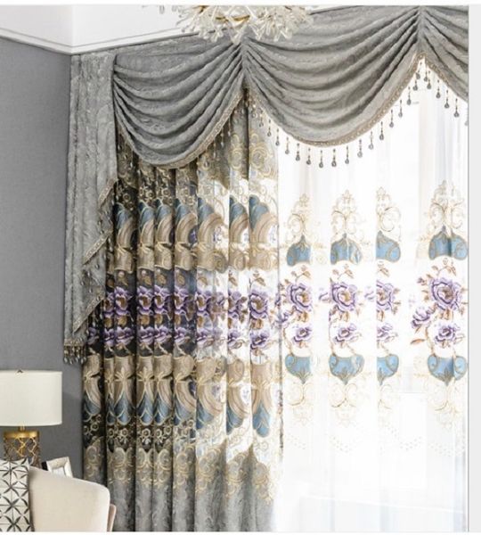 2020 new grey living room jacquard chenille european-style embroidered curtain villa bedroom balcony window screen customized 09
2020 new grey living room jacquard chenille european-style embroidered curtain villa bedroom balcony window screen customized 09