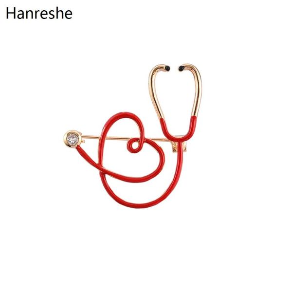 new brooch pins gold red zircon stethoscope heart shaped pin for backpack lapel badge jewelry gift, Gray
new brooch pins gold red zircon stethoscope heart shaped pin for backpack lapel badge jewelry gift, Gray