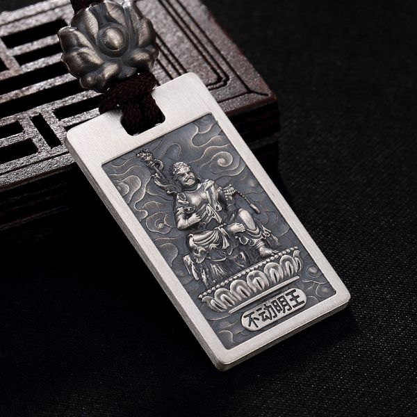 s999 pure silver retro eight patron saints natal buddha lotus vintage men and women fine silver year of fate pendant necklace
s999 pure silver retro eight patron saints natal buddha lotus vintage men and women fine silver year of fate pendant necklace