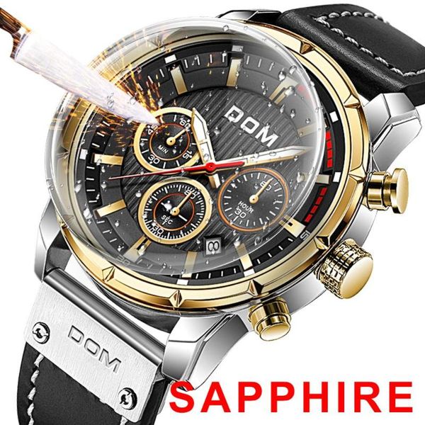 sapphire sport watches for men leather wrist watch man clock chronograph wristwatch m-1320dbl-1m, Slivery;brown
sapphire sport watches for men leather wrist watch man clock chronograph wristwatch m-1320dbl-1m, Slivery;brown