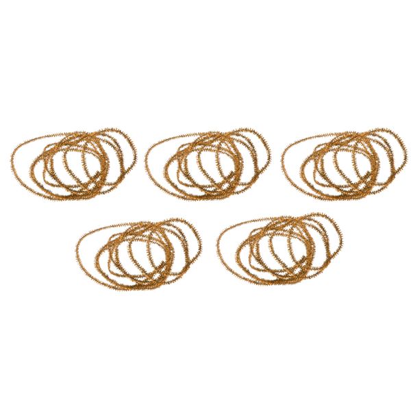 5 pack dollhouse miniature 1:6 / 1:12 scale xmas tree decoration gold xmas tinsel crafts, 45cm length
5 pack dollhouse miniature 1:6 / 1:12 scale xmas tree decoration gold xmas tinsel crafts, 45cm length
