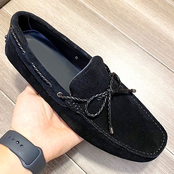 new highquality mens casual bowknot leather shoes, nonslip wearresistant flat loafers, pedal driving shoes, stylish loafers with origina qsw, Black
new highquality mens casual bowknot leather shoes, nonslip wearresistant flat loafers, pedal driving shoes, stylish loafers with origina qsw, Black