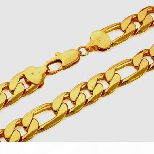 12mm wide 24k real yellow solid gold gf mens necklace 24inch curb chain jewelry ing, Silver
12mm wide 24k real yellow solid gold gf mens necklace 24inch curb chain jewelry ing, Silver