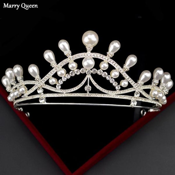 fashion ivory white pearl rhinestone bridal crown baroque bridal wedding hair accessories women's birthday party accessories, Golden;silver
fashion ivory white pearl rhinestone bridal crown baroque bridal wedding hair accessories women's birthday party accessories, Golden;silver