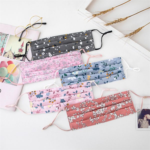 5 стиль soft удобная маска для лица защита от солнца открытый велоспорт моющийся многоразовый пыле шаблон маски dwc746