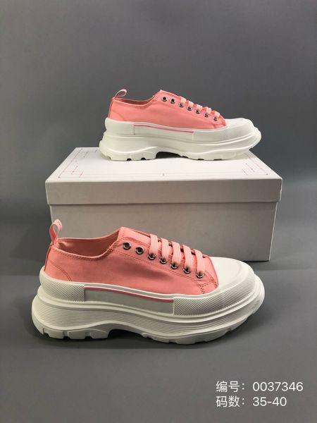 2020 tread slick lace up womens canvas shoes thick oversized rubber sole sneakers fashion platform designer height increasing white trainers, Black
2020 tread slick lace up womens canvas shoes thick oversized rubber sole sneakers fashion platform designer height increasing white trainers, Black