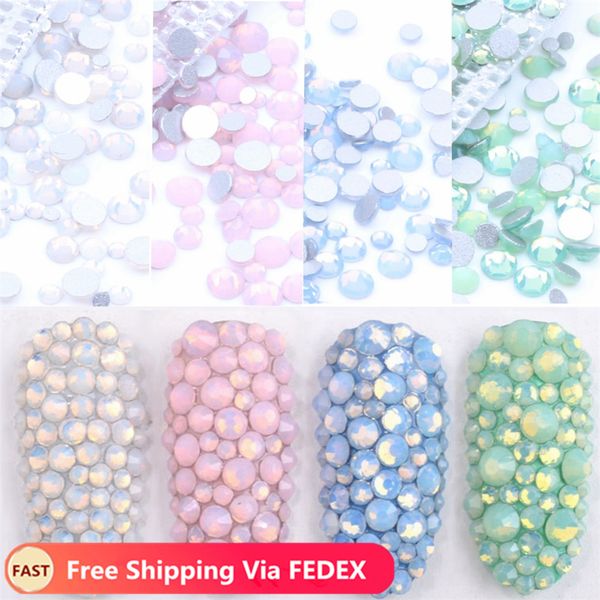 350pcs mixed size ss4-ss20 blue/green/pink/white opal 3d crystal nails art rhinestone,flatback glass nail art decoration, Silver;gold
350pcs mixed size ss4-ss20 blue/green/pink/white opal 3d crystal nails art rhinestone,flatback glass nail art decoration, Silver;gold