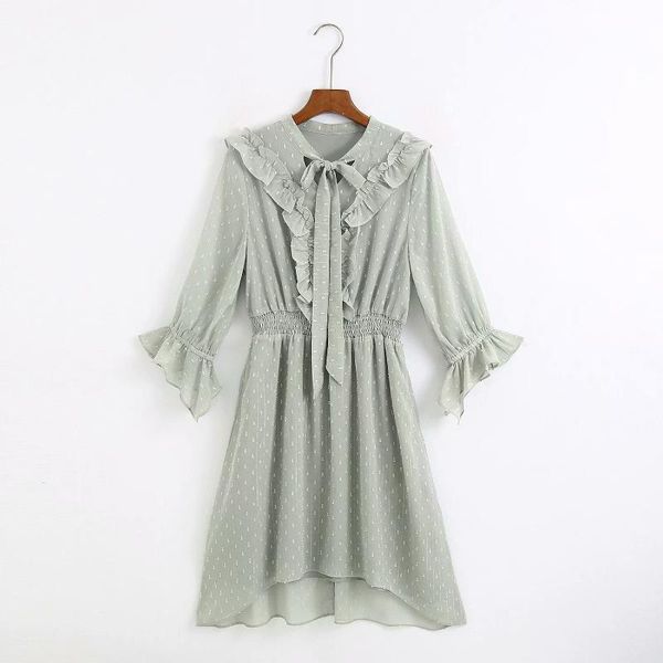 2020 summer new ruffle sleeves white zaraing women dress sheining zanzeaing female dress vintage plus size c2104, Black;gray
2020 summer new ruffle sleeves white zaraing women dress sheining zanzeaing female dress vintage plus size c2104, Black;gray