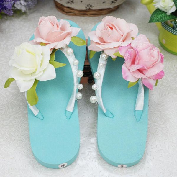 new summer colorfu handmade artificial flower pearl women flip flops non slip flat casual original beach holiday women slippers, Black
new summer colorfu handmade artificial flower pearl women flip flops non slip flat casual original beach holiday women slippers, Black