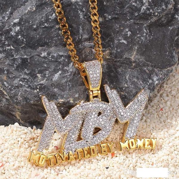 custom letter motivated by money pendant with cuba chain gold silver color bling cubic zircon men's hip hop necklace jewelry for gift
custom letter motivated by money pendant with cuba chain gold silver color bling cubic zircon men's hip hop necklace jewelry for gift